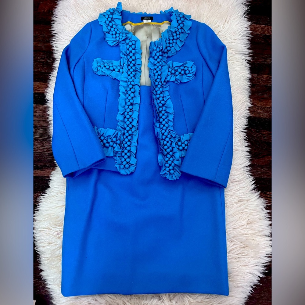 Jacket and skirt suit from Jcrew, skirt is new w/ tags, blazer is like new